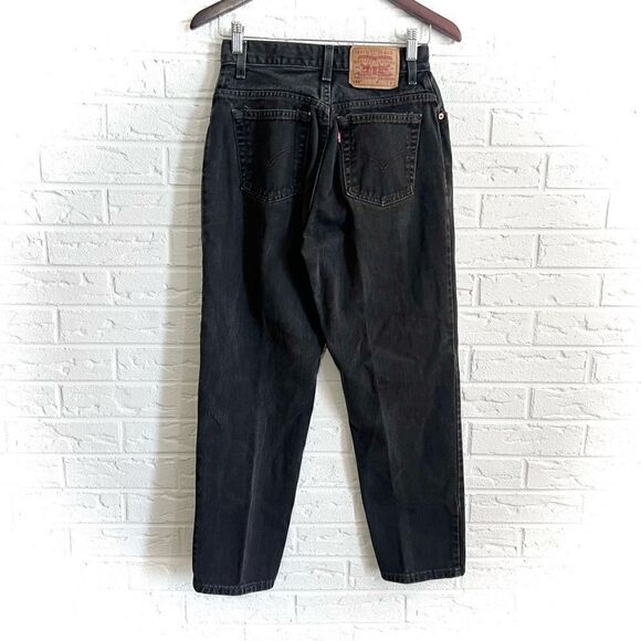 VINTAGE Levi’s 550 2000 Y2K  Relaxed Fit Tapered Leg Mom Jeans High Waisted 6S - Picture 2 of 5